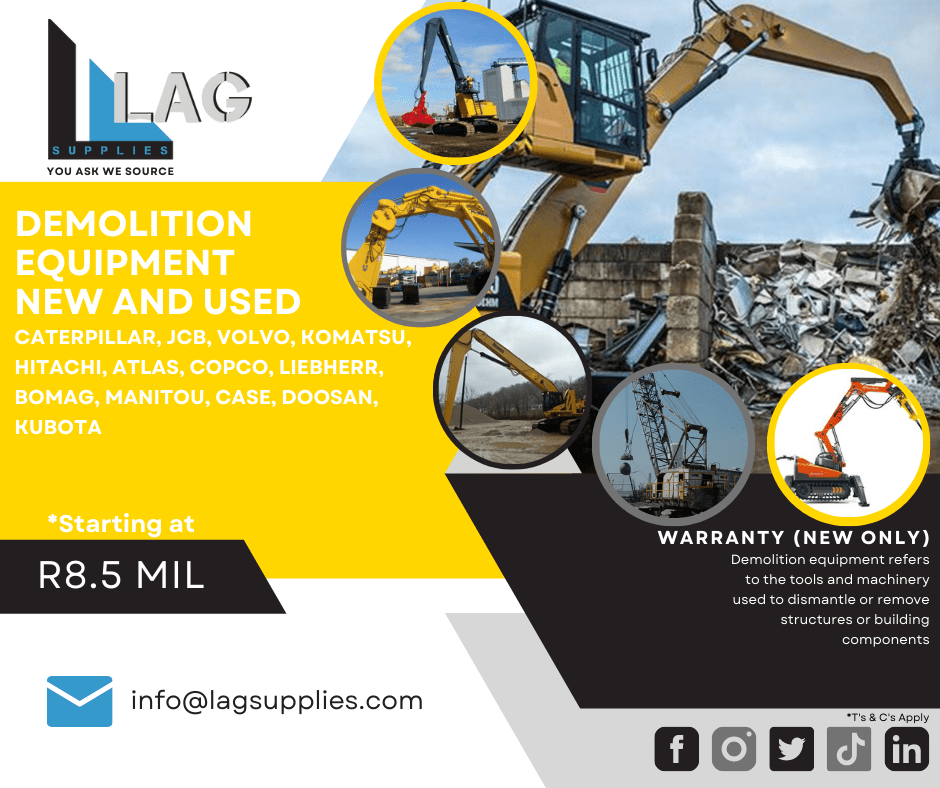 Demolition Equipment New and Used