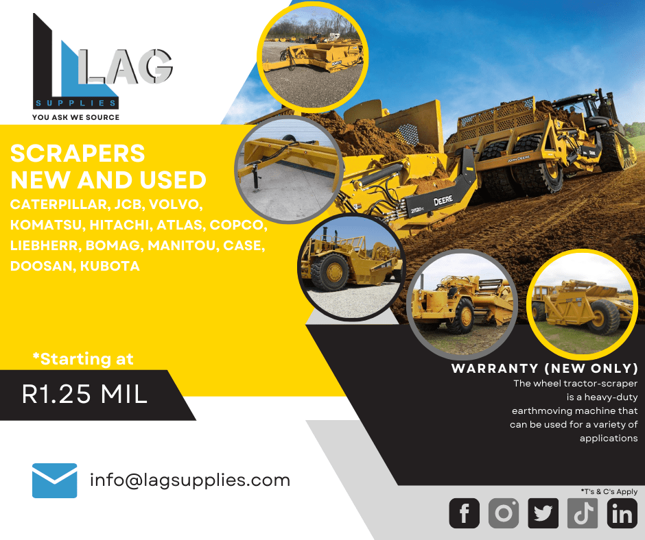 Scrapers New and Used