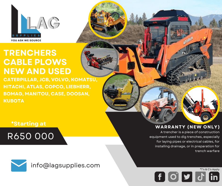 Trenchers Cable Plows New and Used