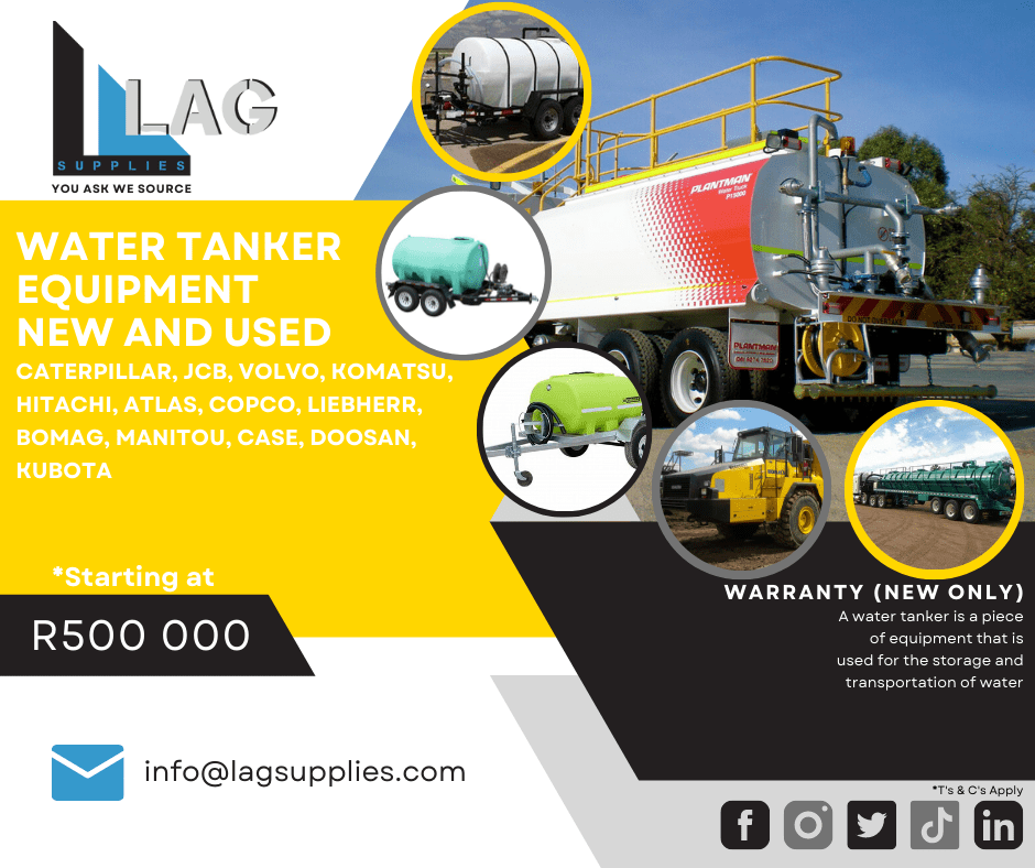 Water Tanker Equipment New and Used