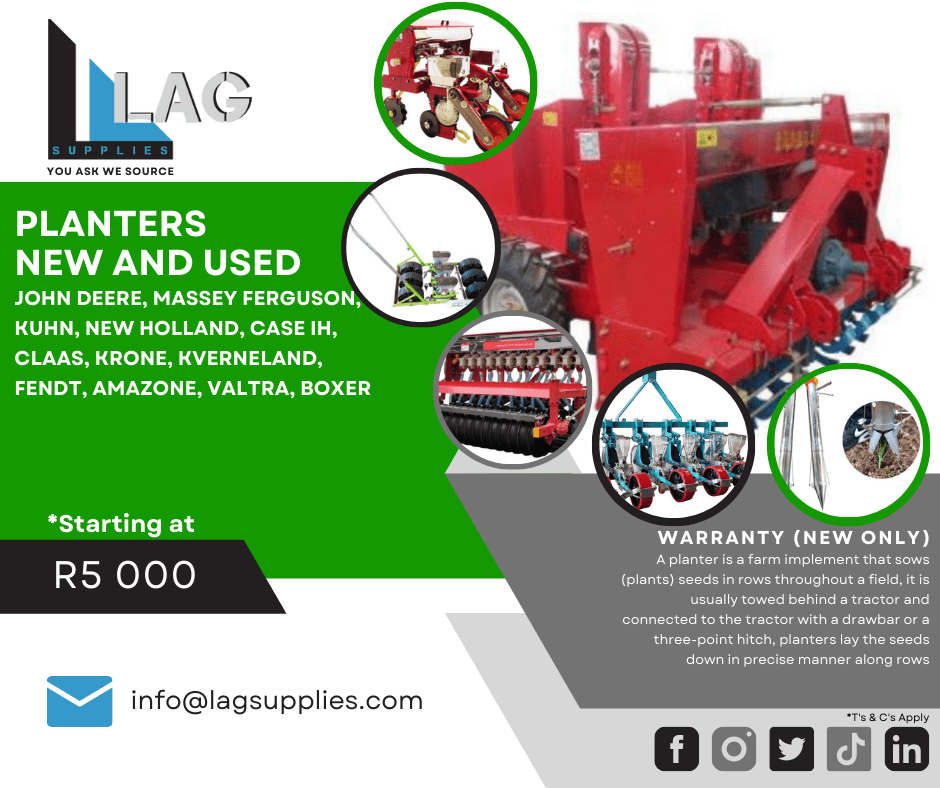 Planters New and Used