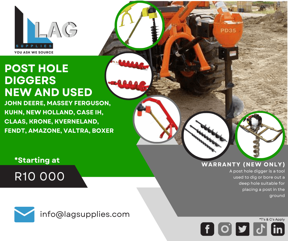 Post Hole Diggers New and Used
