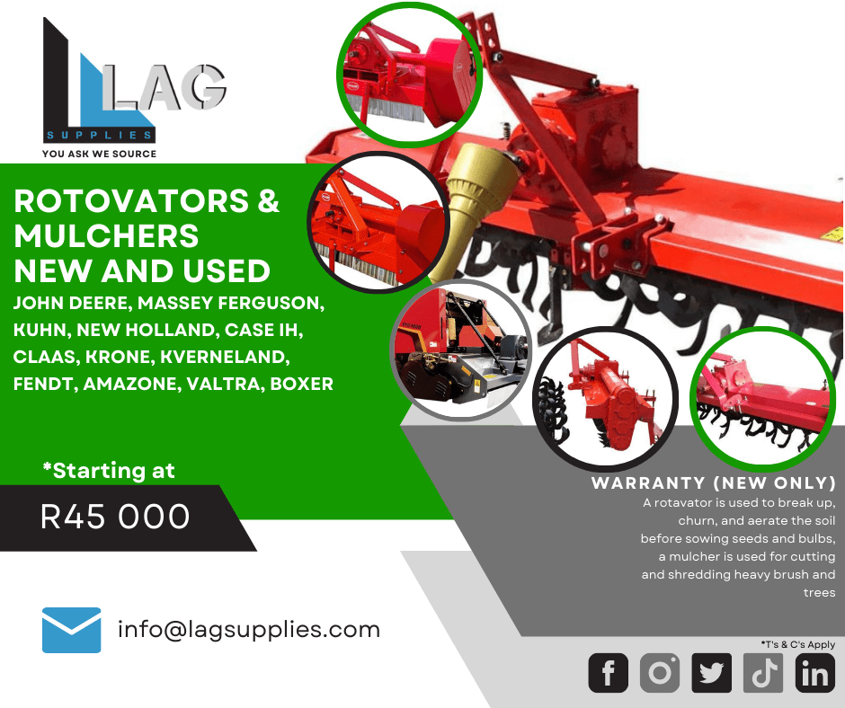 Rotovators & Mulchers New and Used