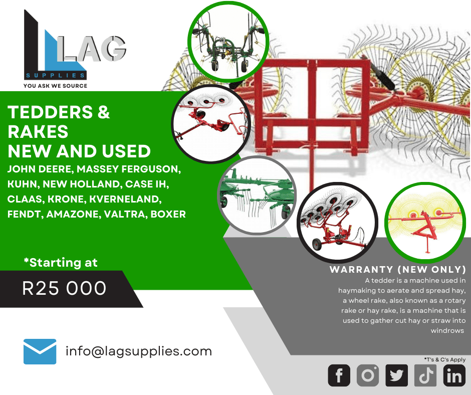 Tedders & Rakes New and Used
