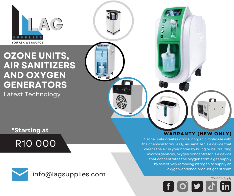 Ozone Units Air Sanitizers and Oxy Generators