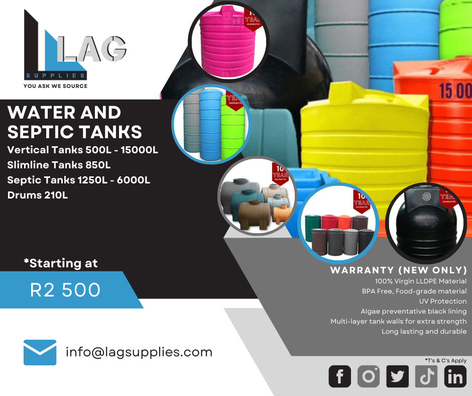Water Tanks and Septic Tanks Vertical Tanks Slimline Tanks and Drum Tanks
